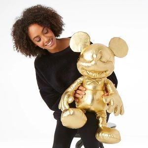 Disney the True Original 90 Years of Magic Gold Mickey Mouse Exclusive Plush (L)